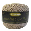 Makr Crochet Cotton Crochet & Knitting Yarn, Dark Ecru- 20g