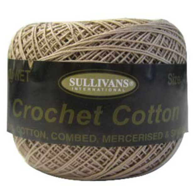 Makr Crochet Cotton Crochet & Knitting Yarn, Dark Ecru- 20g