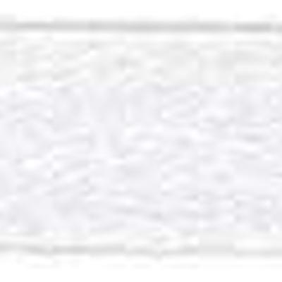 Sullivans Double Sided Satin Ribbon, White- 4mx6mm
