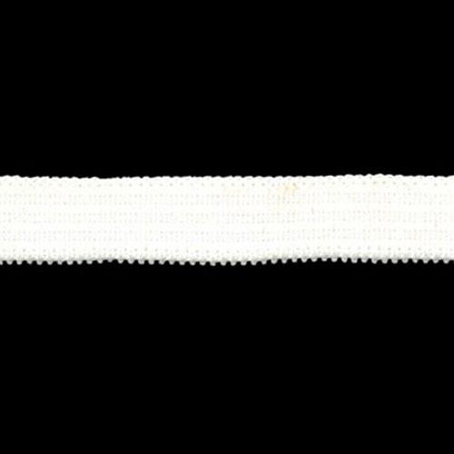 Sullivans Elastic Non-Roll, White- 6mm