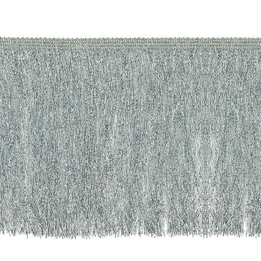 Sullivans Fringe Lurex, Silver- 150 mm