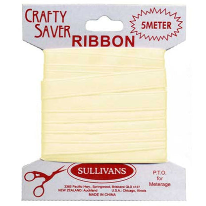 Crafty Saver Satin Ribbon, 10mm x 5m