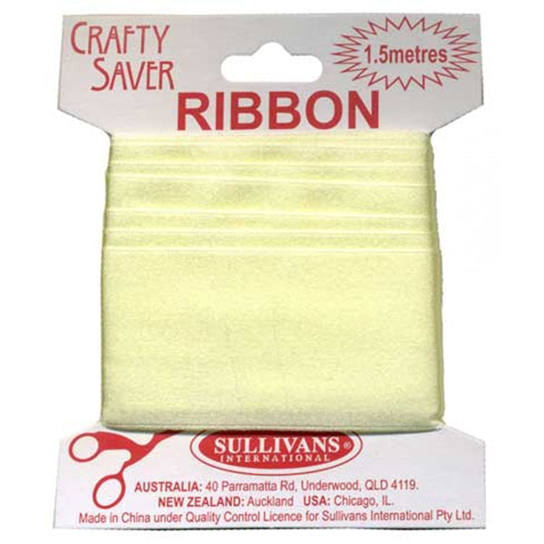 Crafty Saver Satin Ribbon, 38mm x 1.5m