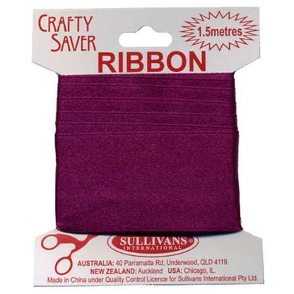 Crafty Saver Satin Ribbon, 38mm x 1.5m