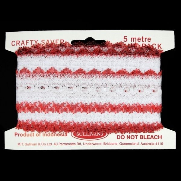 Sullivans Lace Eyelet Picot, 35mm x 5m