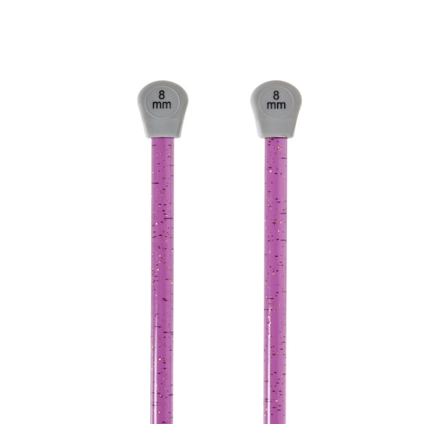 Glitter Knitting Needles - 35cm