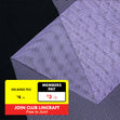 100% Polyester Netting, Lavender- Width 140cm