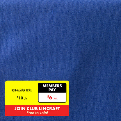 Homespun Plain Fabric, Width 112cm