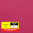 Cotton Chino Drill Fabric, Hot Pink- Width 112cm