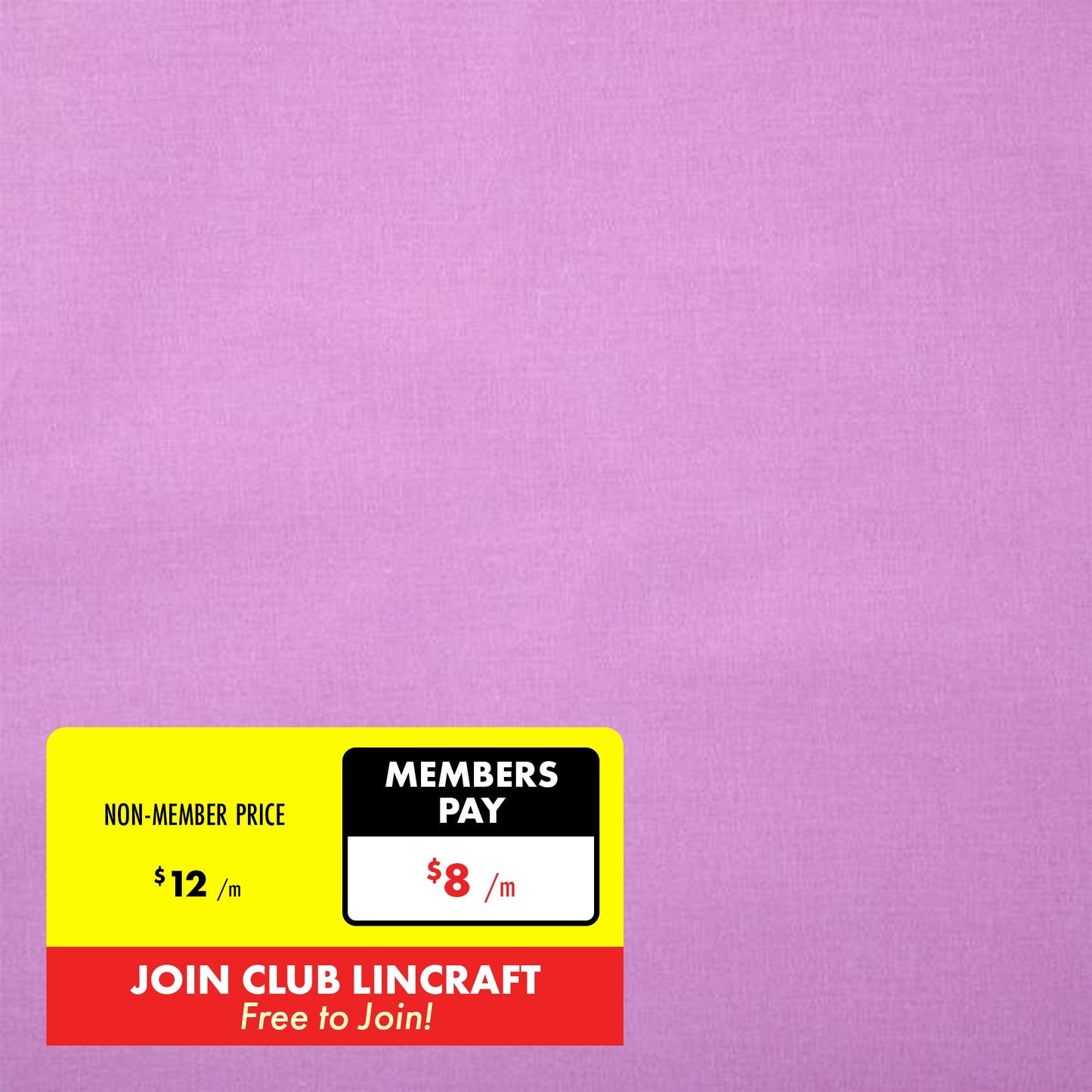 Homespun Plain Fabric, White- Width 112cm