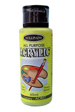 Sullivans Acrylic Paint, 60ml