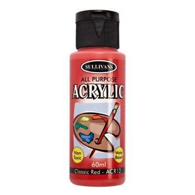 Sullivans Acrylic Paint, 60ml