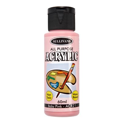 Sullivans Acrylic Paint, 60ml