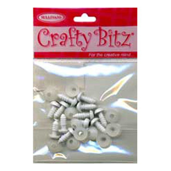 Crafty Bitz Frog Eyes Plastic