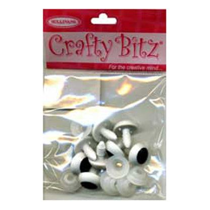 Crafty Bitz Frog Eyes Plastic