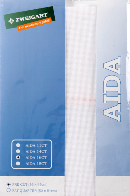 Zweigart Pre-Cut Aida Cloth, 16 Count