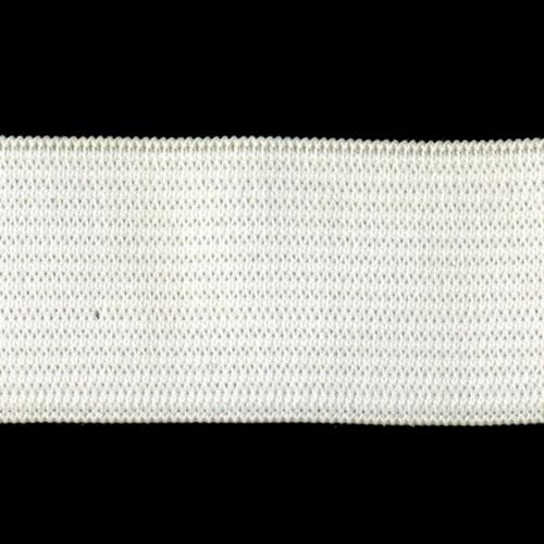 Sullivans Elastic Non Roll, White- 25mm