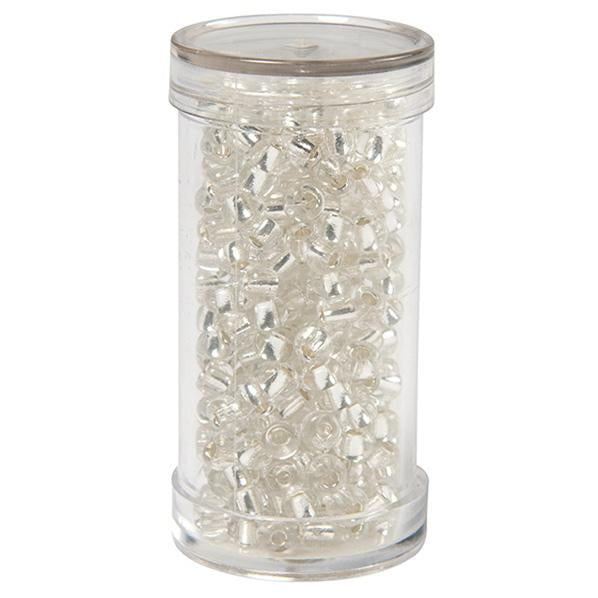 Sullivans Seed Beads, Clear- Size 6