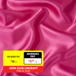 Party Satin Fabric, Hot Pink- Width 150cm