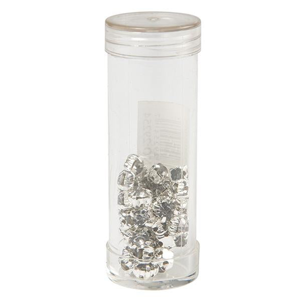 Sullivans Crystal Diamonte Beads, Black- 4x48mm