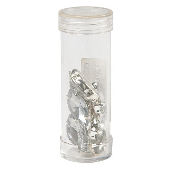 Sullivans Acrylic Round Diamonte Beads