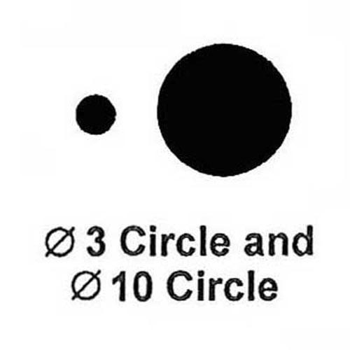 Sullivans Lever Punch, A-3 Circle & 10 Circle- 5/8inch