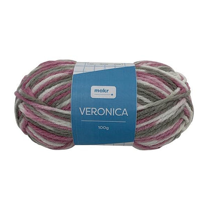 Makr Veronica Crochet & Knitting Yarn, 100g Acrylic Yarn