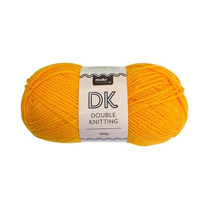 Makr DK 8ply Crochet & Knitting Yarn, 100g Acrylic Yarn