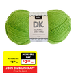 Makr DK 8ply Crochet & Knitting Yarn, Apple- 100g Acrylic Yarn
