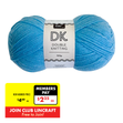 Makr DK 8ply Crochet & Knitting Yarn, Sky- 100g Acrylic Yarn