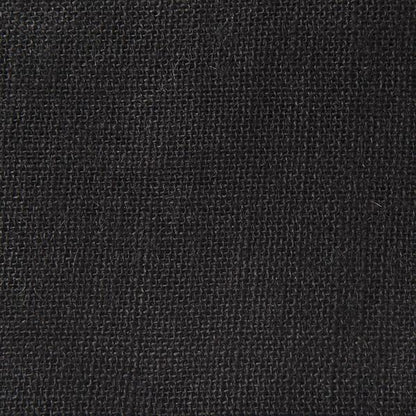 Hessian Fabric, Black- Width 120cm