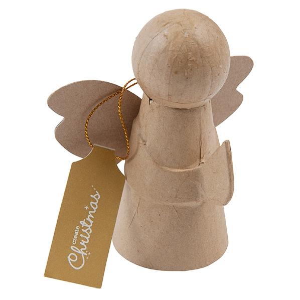 Christmas Paper Mache DIY, Angel Ornament