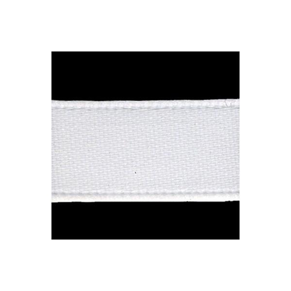 Sullivans Ribbon Satin, White- 13mmx6m