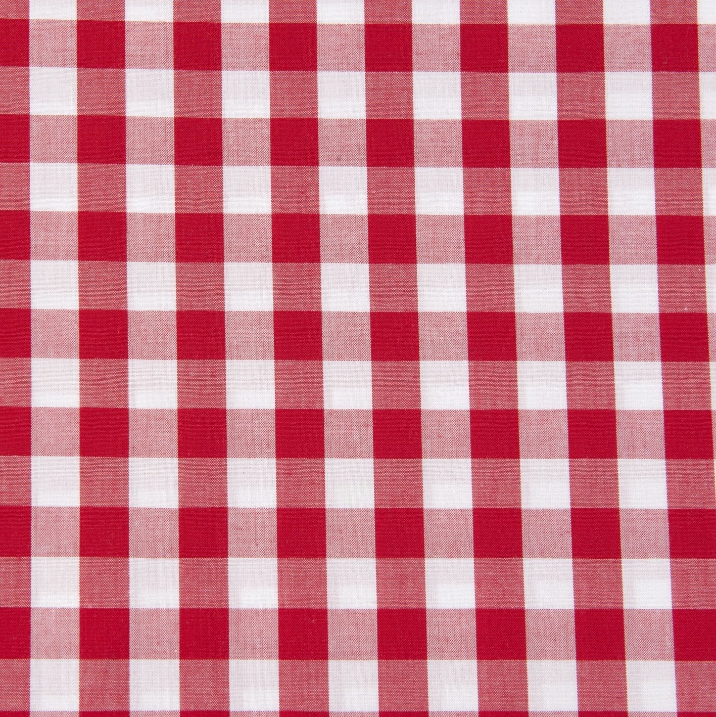 Poly Cotton Gingham Fabric, Width 112cm