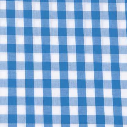 Poly Cotton Gingham Fabric, Width 112cm