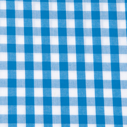 Poly Cotton Gingham Fabric, Width 112cm