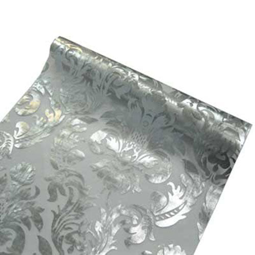 Sullivans Metallic Fabric, Silver- 5mx290mm