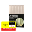 JC Penny Shower Curtain, Wheat- 180cm