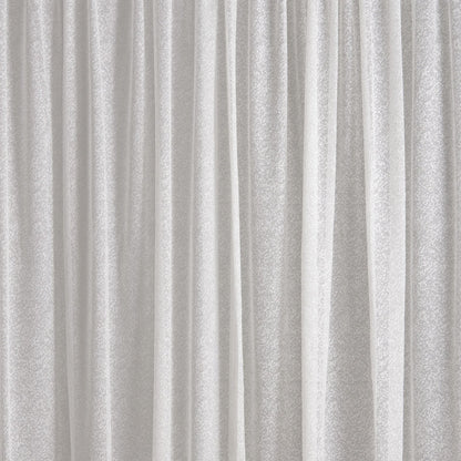 Boucle Lace Curtain Pack, White- 4m x 213cm