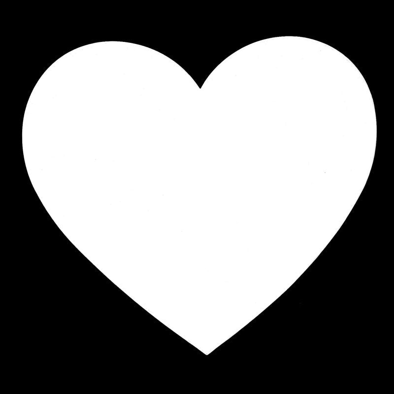Paper Shape, Heart- 127mm x 115mm