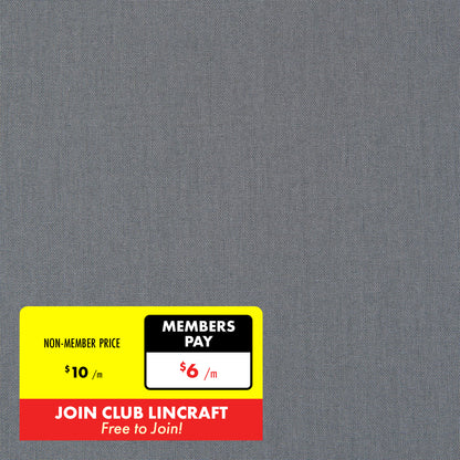 Homespun Plain Fabric, Width 112cm