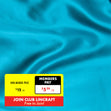 Party Satin Fabric, Teal- Width 150cm