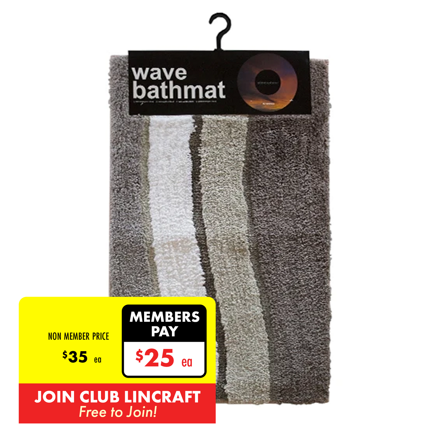 Atmosphere Bath Mat, 50x80cm