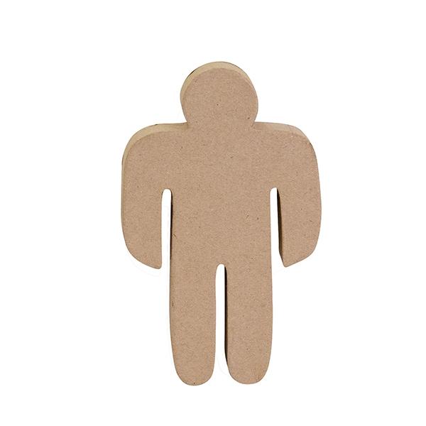 Makr Paper Mache, Boy- 3.5"x6"