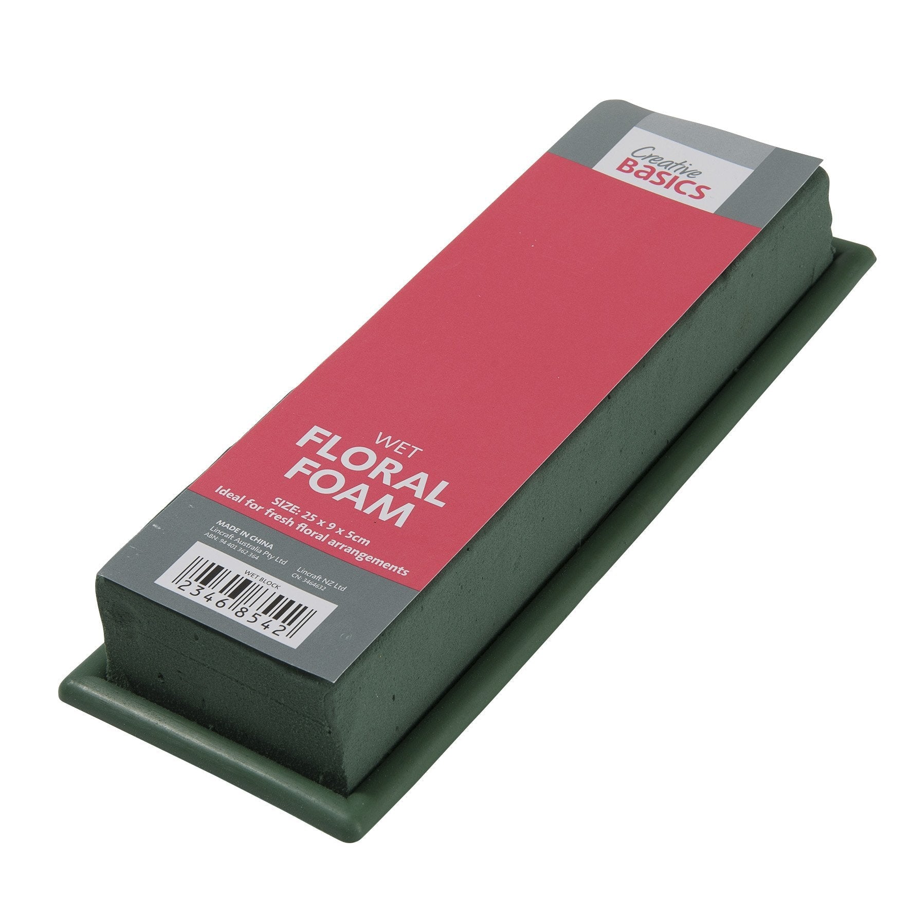 Wet Floral Foam Block- 25 x 9cm
