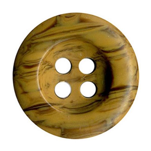 Sullivans Plastic Button, Wood Look- 16 mm