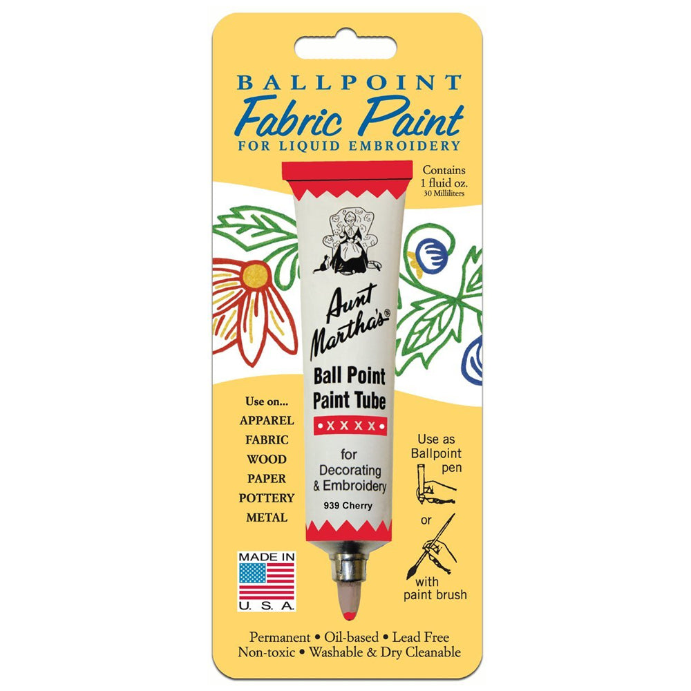 Aunt Martha's Ballpoint Paint Tube, 1oz