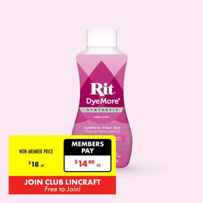 Rit DyeMore Synthetic, 207ml