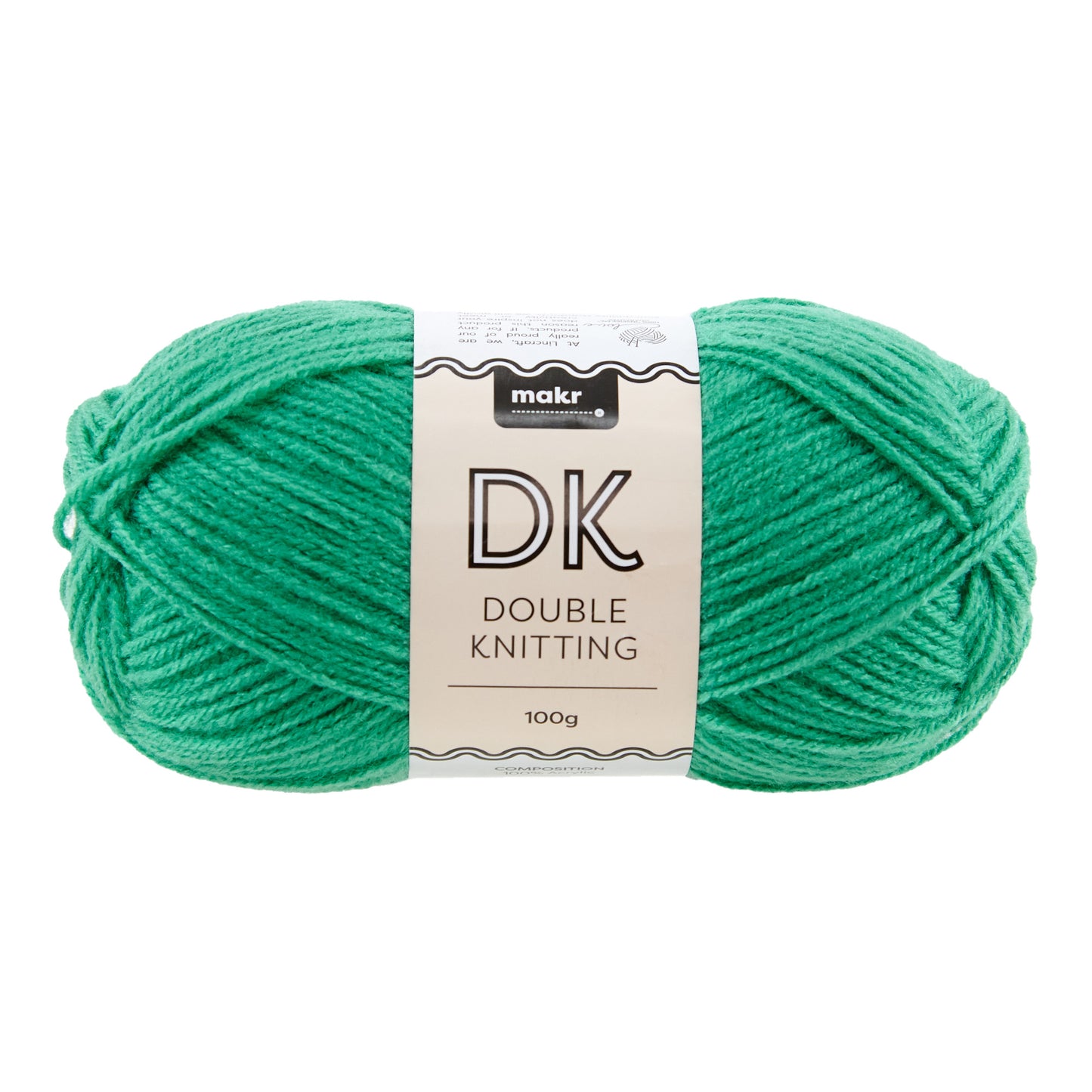 Makr DK 8ply Crochet & Knitting Yarn, 100g Acrylic Yarn