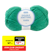 Makr DK 8ply Crochet & Knitting Yarn, Spearmint- 100g Acrylic Yarn